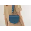 Жіноча шкіряна сумка Ruby S яскраво-синя