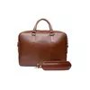 Кожаная деловая сумка Briefcase 2.0 светло-коричневый