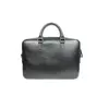 Кожаная деловая сумка Briefcase 2.0 черный сафьян