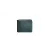 Шкіряне портмоне 4.1 зелене вінтаж