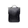 Шкіряний рюкзак 15" чорний