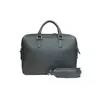 Кожаная деловая сумка Briefcase 2.0 черный флотар
