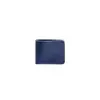 Кожаное портмоне 4.1 синее винтаж