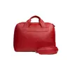 Кожаная деловая сумка Attache Briefcase красный флотар