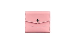Жіночий шкіряний гаманець 2.1 рожевий