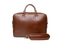 Кожаная деловая сумка Briefcase 2.0 светло-коричневый