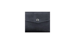 Шкіряний гаманець 2.1 синій вінтаж