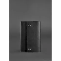 Кожаный блокнот (Софт-бук) 5.0 черный
