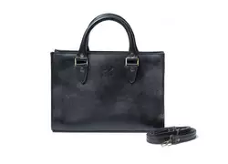 Женская кожаная сумка Fancy черная