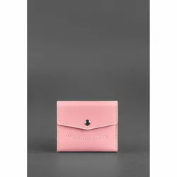 Женский кожаный кошелек 2.1 Розовый