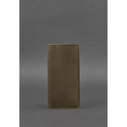 Кожаное портмоне-купюрник 11.0 темно-коричневое