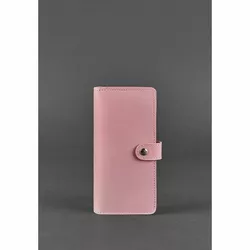 Кожаное женское портмоне 7.0 Розовое
