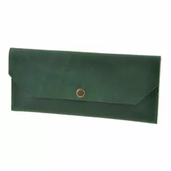 Клатч-конверт Изумруд - зеленый