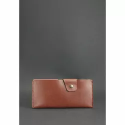 Кожаное портмоне-купюрник 8.0 светло-коричневое