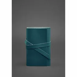 Кожаный блокнот (Софт-бук) 1.0 Зеленый Краст