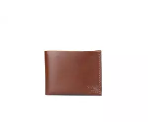 Шкіряний гаманець Mini з монетницею світло-коричневий