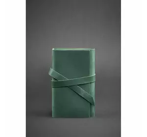 Кожаный блокнот (Софт-бук) 1.0 зеленый