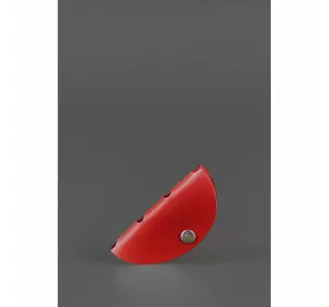 Кожаный холдер для наушников Красный