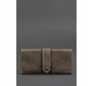 Кожаное портмоне 3.0 темно-коричневое