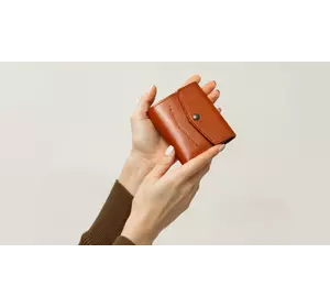 Кожаный кошелек 2.1 светло-коричневый