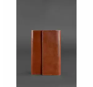 Кожаный блокнот (Софт-бук) 5.1 светло-коричневый