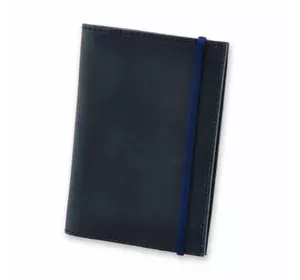Кожаная обложка для паспорта 1.0 синяя