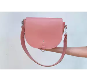 Жіноча шкіряна сумка Ruby L рожева