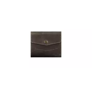 Шкіряний гаманець 2.1 темно-коричневий вінтаж
