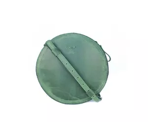 Жіноча шкіряна сумка Amy S зелена вінтажна